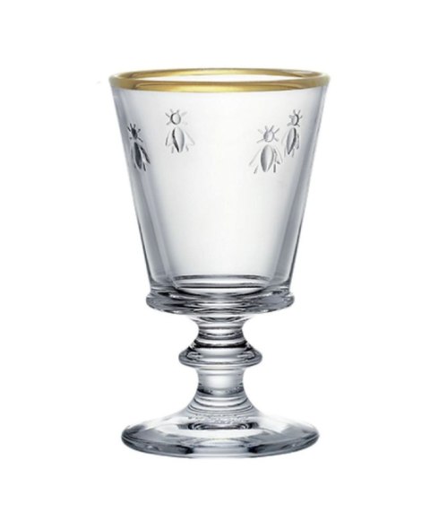 Abeille Kieliszki ze Złotą Obwódką 4 szt. 220 ml