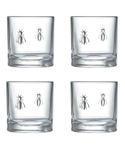 Abeille Szklanki do Whisky 4 szt. 300 ml