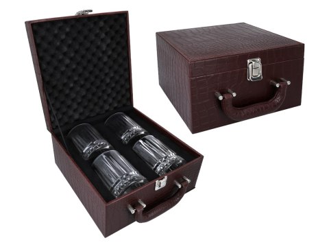 Komplet 4 szklanek do whisky — wzór 125-3002