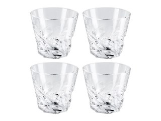 Komplet 4 szklanek do whisky — wzór 125-3003