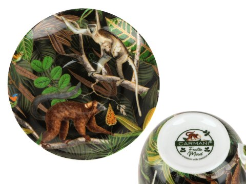 CARMANI Exotic Mood — komplet 2 filiżanek ze spodkami 220 ml, wzór 7104