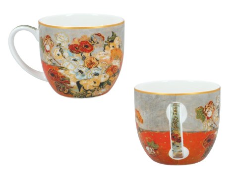 CARMANI Van Gogh – Róże i zawilce, 2 filiżanki ze spodkami, 250 ml