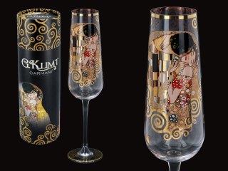 CARMANI Klimt Pocałunek — kieliszek do szampana 220 ml