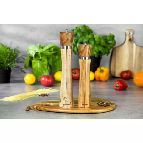 KLAUSBERG KB-7592 — akacjowy młynek do soli lub pieprzu, 25 cm