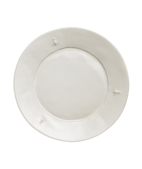Abeille Talerz Obiadowy Ceramiczny Kremowy
