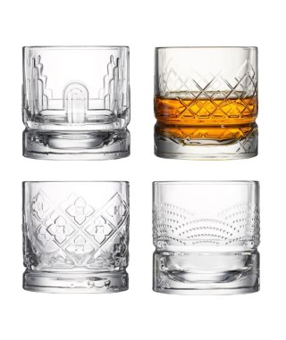 Dandy Szklanki do Whisky 4 szt. 370 ml