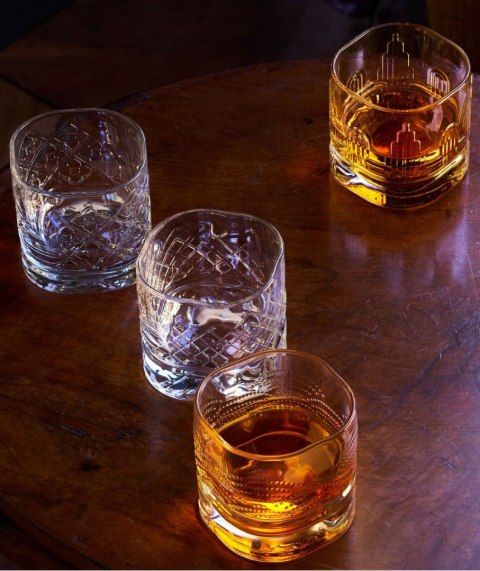 Dandy Szklanki do Whisky 4 szt. 370 ml