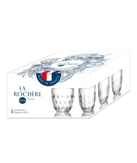 Troquet Szklanki 4 szt. 200 ml