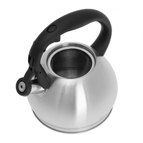 KINGHOFF KH-1633 - stalowy czajnik z sitkiem, 1,2 l