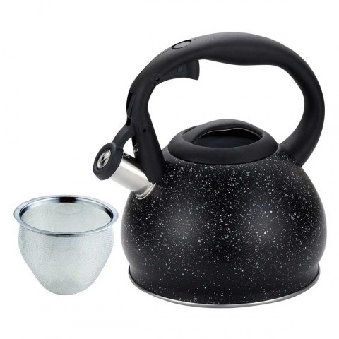 KINGHOFF KH-1634 - stalowy czajnik z sitkiem, 1,2 l