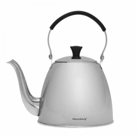 KLAUSBERG KB-7456 - stalowy czajnik z sitkiem, 1,1 l