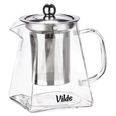 VILDE 259411 - szklany dzbanek z wyjmowanym zaparzaczem, 490 ml