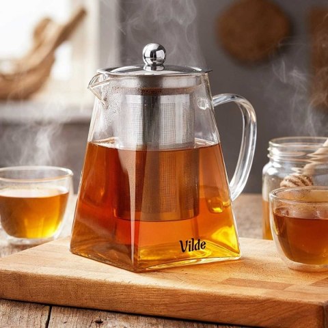 VILDE 259412 - szklany dzbanek z wyjmowanym zaparzaczem, 730 ml