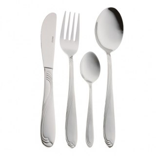 KINGHOFF KH-1344 - komplet sztućców 24 elementy dla 6 osób, połysk