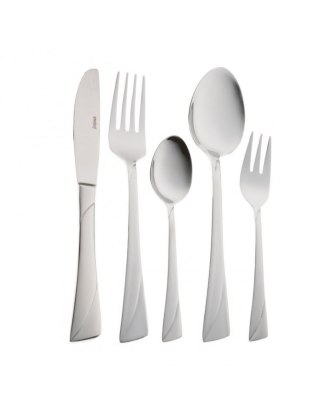 KINGHOFF KH-1513 - komplet sztućców 30 elementów dla 6 osób, połysk