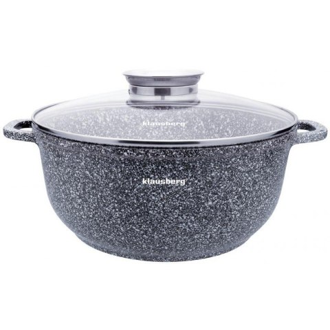 KLAUSBERG KB-7533 — komplet 3 garnków z pokrywkami, 2,3 / 4,5 / 6,5 l