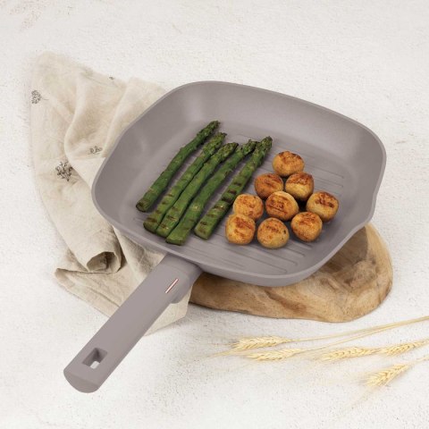 BERLINGER HAUS Taupe BH-8096 — patelnia grillowa 28 × 28 cm