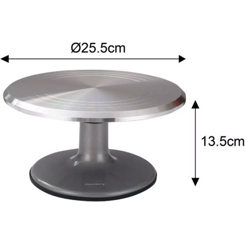 Klausberg KB-7771 - patera obrotowa do ciast 25,5 cm