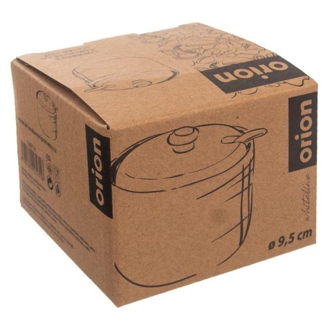 ORION WHITE LINE 126714 - porcelanowa cukiernica z łyżeczką