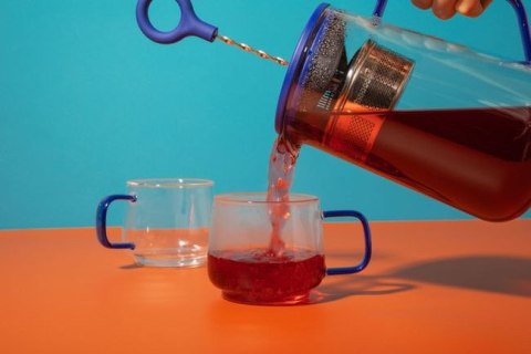 Dzbanek do herbaty La Cafetière Niebieski, 1,25 litra