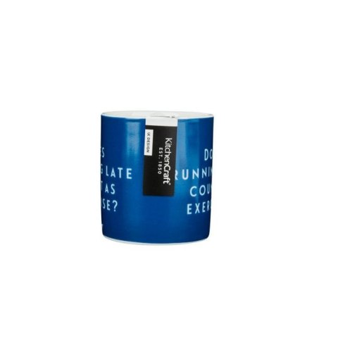 KitchenCraft Running Late — filiżanka porcelanowa do espresso 80 ml