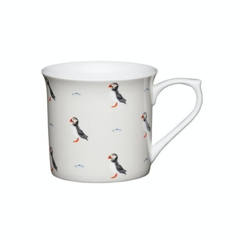 KitchenCraft Ryflowany Maskonur — kubek z porcelany kostnej 300 ml