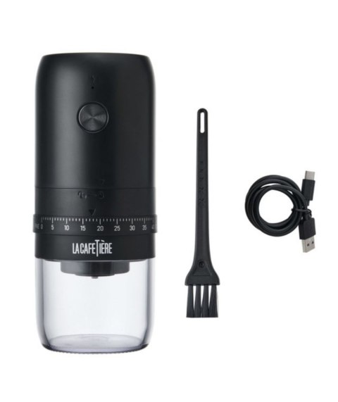 La Cafetière Elektryczny Młynek do Kawy z Ceramicznymi Żarnami, 200 ml