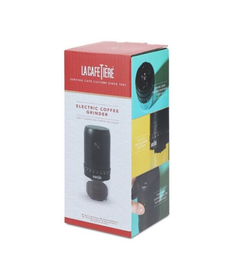 La Cafetière Elektryczny Młynek do Kawy z Ceramicznymi Żarnami, 200 ml