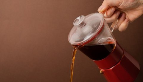 La Cafetiere Szklana Kawiarka Verona Czerwona, 290 ml