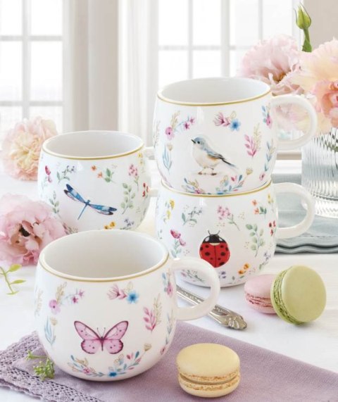 Easy Life Magiczny Ogród Motyl — kubek porcelanowy 400 ml