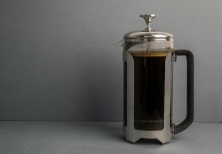 Zaparzacz do Kawy Typu French Press La Cafetiere Monaco, kolor Szary, 1 litr