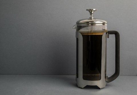 Zaparzacz do Kawy Typu French Press La Cafetiere Monaco, kolor Szary, 1 litr
