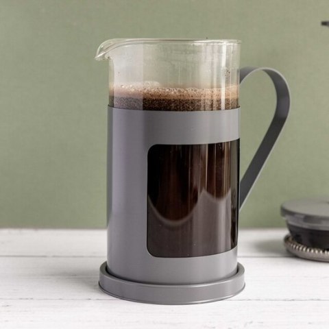 Zaparzacz do Kawy Typu French Press La Cafetiere Monaco, kolor Szary, 1 litr