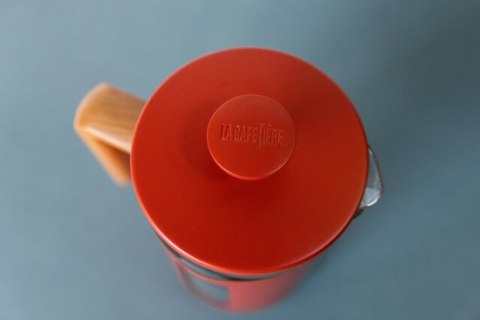 Zaparzacz do Kawy Typu French Press La Cafetiere Pisa, kolor Czerwony, 1 litr