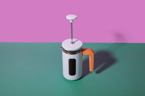 Zaparzacz do Kawy Typu French Press La Cafetière Pisa na 3 filiżanki, kolor błękitny