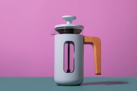 Zaparzacz do Kawy Typu French Press La Cafetière Pisa na 3 filiżanki, kolor błękitny