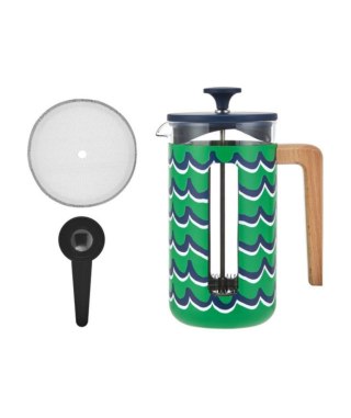 Zaparzacz do Kawy Typu French Press La Cafetière Pisa na 8 filiżanek, Cyan Tides