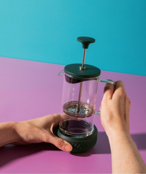 Zaparzacz do Kawy Typu French Press La Cafetiere Zero, kolor Zielony, 1 litr