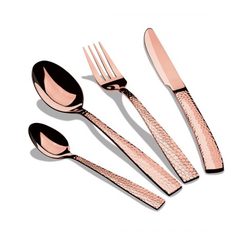 Berlinger Haus BH-2617 - komplet sztućców 24 elementy dla 6 osób, Rose Gold