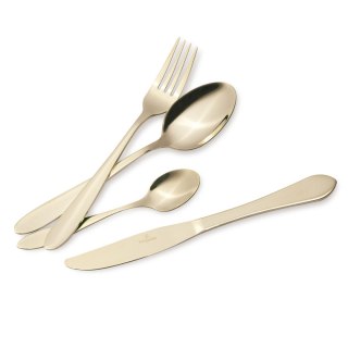 Berlinger Haus BH-3079 - komplet sztućców 24 elementy, satyna Champagne