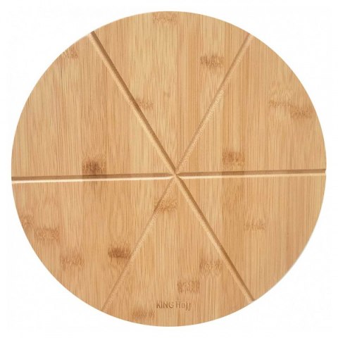 KINGHOFF KH-1565 - bambusowa deska do pizzy, 35 cm