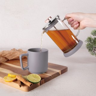 BERLINGER HAUS Taupe BH-8589 — szklany French press do kawy i herbaty, 800 ml