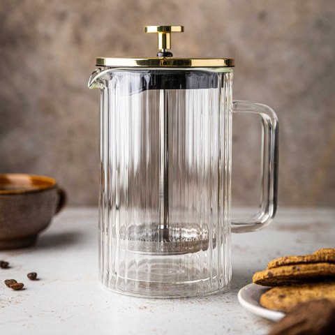 Klausberg KB-7760 – zaparzacz tłokowy z podwójnymi ściankami, 600 ml