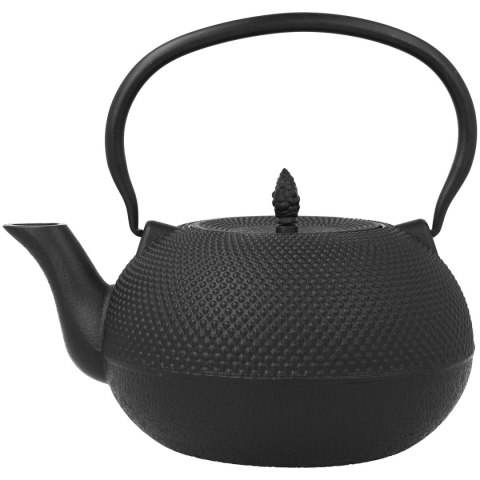 BRUNBESTE 2489 – żeliwny dzbanek z filtrem i podgrzewaczem, 850 ml