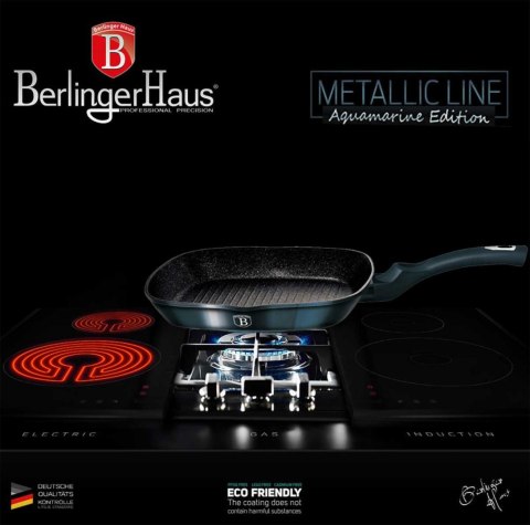Berlinger Haus AQUAMARINE BH-6140 – zestaw 3 patelni
