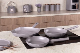 BERLINGER HAUS Taupe BH-8109 — komplet 3 patelni z powłoką nieprzywierającą