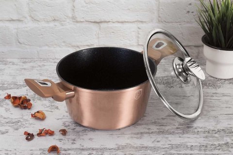 Berlinger Haus BH-6191 ROSE GOLD – zestaw garnków i patelni