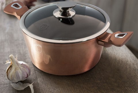 Berlinger Haus BH-7058 ROSE GOLD — zestaw garnków i patelni, 13 elementów