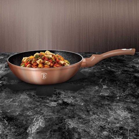 Berlinger Haus BH-7058 ROSE GOLD — zestaw garnków i patelni, 13 elementów