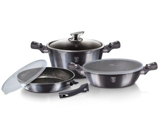 Berlinger Haus BH-7052 — zestaw garnków i patelni z pokrywkami